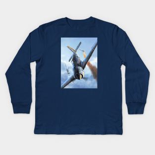 Fw190 Ace Kids Long Sleeve T-Shirt